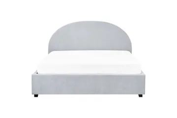 Seng med lagring Vaucluse - Lys blå/Polyester, Lyseblå/Polyester, 160x200 cm - Møbler - Senger - Senger med oppbevaring