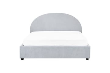 Seng med lagring Vaucluse - Lys blå/Polyester, Lyseblå/Polyester, 160x200 cm - Møbler - Senger - Senger med oppbevaring