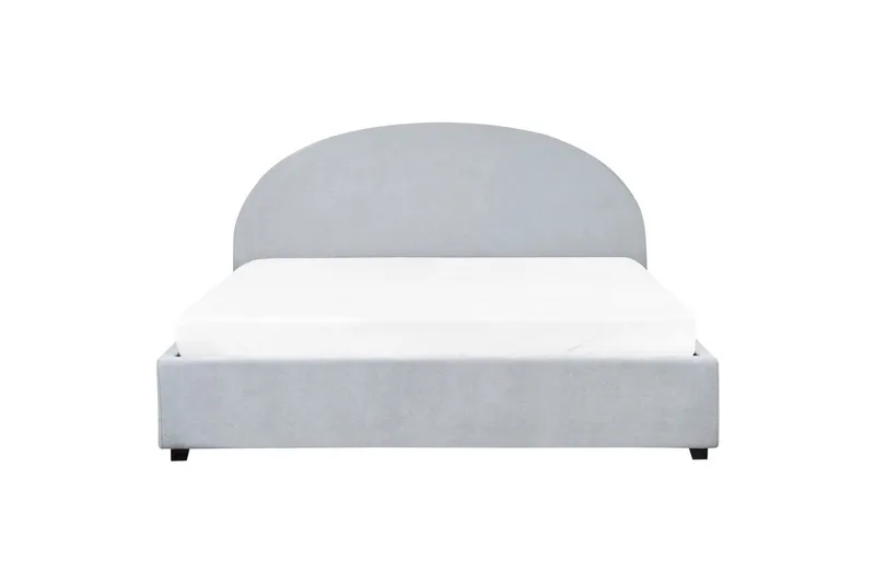 Seng med lagring Vaucluse - Lys blå/Polyester, Lyseblå/Polyester, 180x200 cm - Møbler - Senger - Senger med oppbevaring