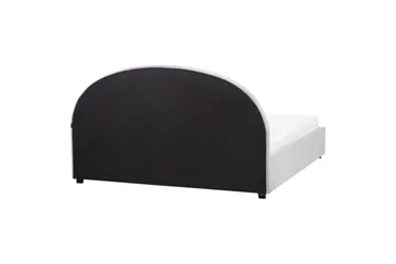 Seng med lagring Vaucluse - Lys blå/Polyester, Lyseblå/Polyester, 180x200 cm - Møbler - Senger - Senger med oppbevaring