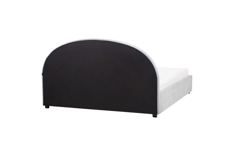 Seng med lagring Vaucluse - Lys blå/Polyester, Lyseblå/Polyester, 180x200 cm - Møbler - Senger - Senger med oppbevaring