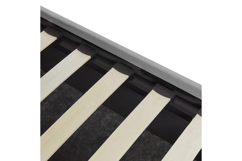 Seng med lagring Vaucluse - Lys grå/Fløyel, Lysegrå/Fløyel, 180x200 cm - Møbler - Senger - Senger med oppbevaring