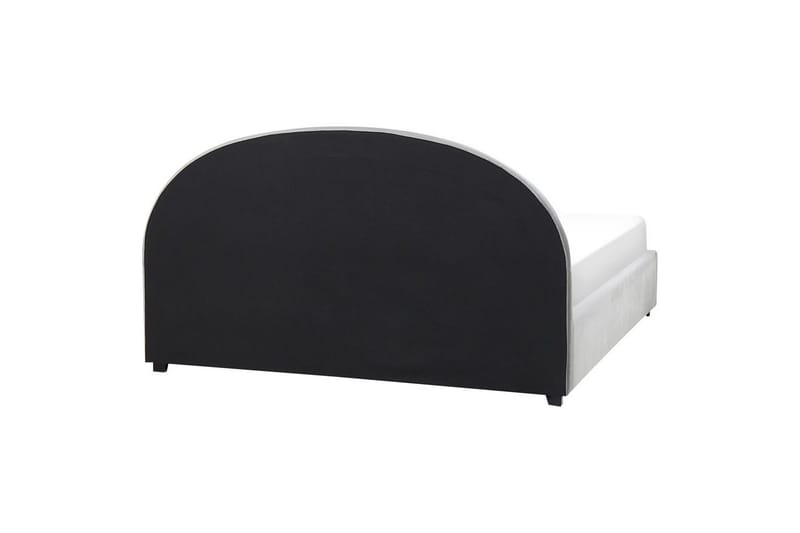 Seng med lagring Vaucluse - Lys grå/Fløyel, Lysegrå/Fløyel, 180x200 cm - Møbler - Senger - Senger med oppbevaring