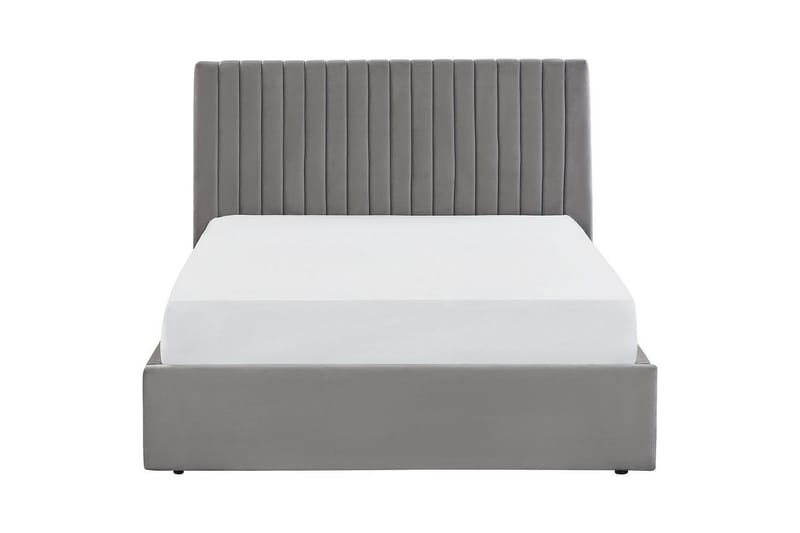 Seng med lagring Vion - Grå, 140x200 cm - Møbler - Senger - Senger med oppbevaring