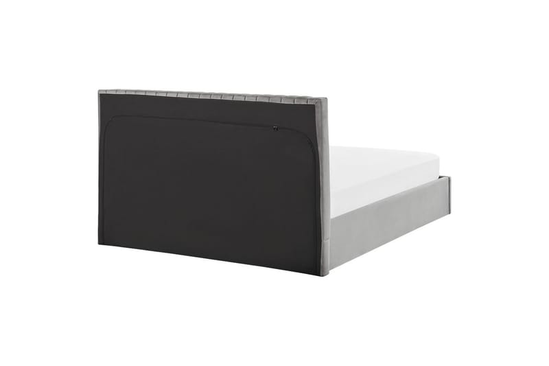 Seng med lagring Vion - Grå, 160x200 cm - Møbler - Senger - Senger med oppbevaring