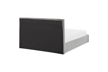 Seng med lagring Vion - Grå, 160x200 cm - Møbler - Senger - Senger med oppbevaring