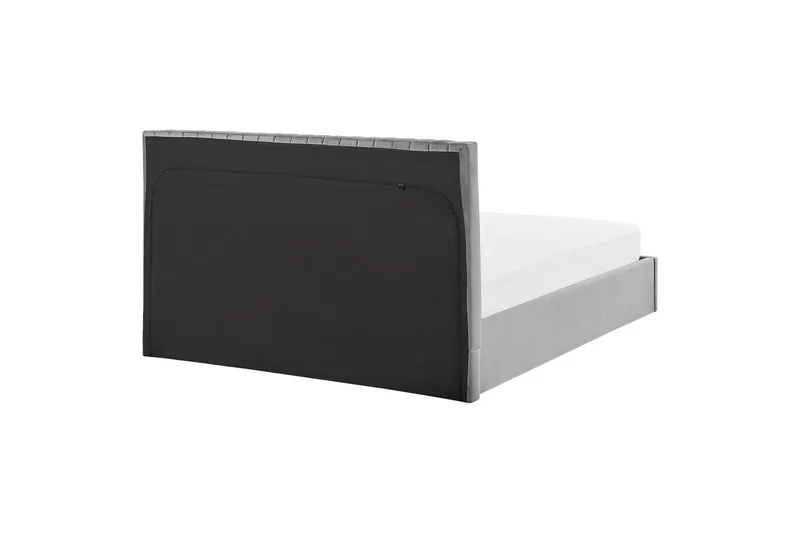 Seng med lagring Vion - Grå, 160x200 cm - Møbler - Senger - Senger med oppbevaring