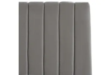 Seng med lagring Vion - Grå, 160x200 cm - Møbler - Senger - Senger med oppbevaring
