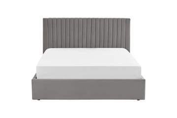 Seng med lagring Vion - Grå, 160x200 cm - Møbler - Senger - Senger med oppbevaring