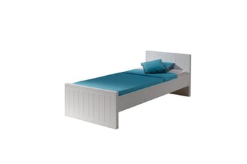 Seng med lamellbunn, nattbord, garderobe, skrivebord Robin - Møbler - Senger - Møbelsett til soverom