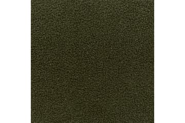 Seng med lamellbunn Linards - Grønn/Bouclé, 180x200 cm - Møbler - Senger - Sengeramme & sengestamme