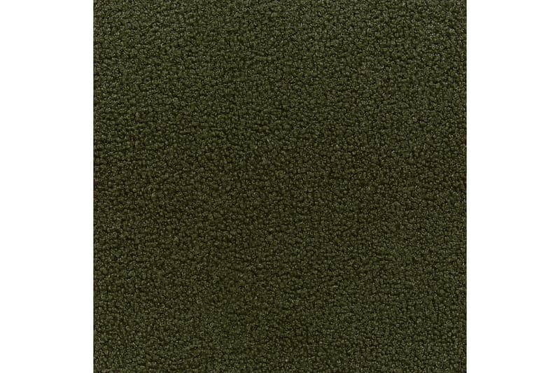 Seng med lamellbunn Linards - Grønn/Bouclé, 180x200 cm - Møbler - Senger - Sengeramme & sengestamme