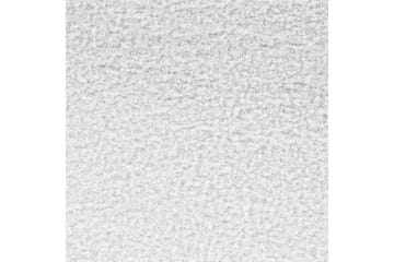 Seng med lamellbunn Linards - Hvit/Bouclé, 160x200 cm - Møbler - Senger - Sengeramme & sengestamme