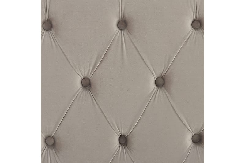 Seng med lamellbunn Lubbon - Lysegrå, Sølv, Lys grå, sølv, 180x200 cm - Møbler - Senger - Sengeramme & sengestamme