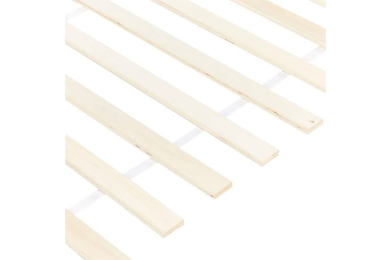 Seng med lamellbunn Mayenne - Grå, 140x200 cm - Møbler - Senger - Sengeramme & sengestamme