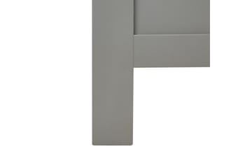 Seng med lamellbunn Mayenne - Grå, 140x200 cm - Møbler - Senger - Sengeramme & sengestamme