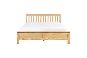 Seng med lamellbunn Mayenne - Lyst tre, 140x200 cm - Møbler - Senger - Sengeramme & sengestamme