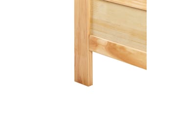 Seng med lamellbunn Mayenne - Lyst tre, 140x200 cm - Møbler - Senger - Sengeramme & sengestamme