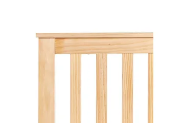 Seng med lamellbunn Mayenne - Lyst tre, 140x200 cm - Møbler - Senger - Sengeramme & sengestamme