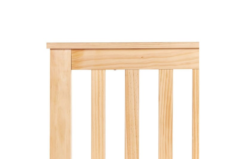 Seng med lamellbunn Mayenne - Lyst tre, 140x200 cm - Møbler - Senger - Sengeramme & sengestamme