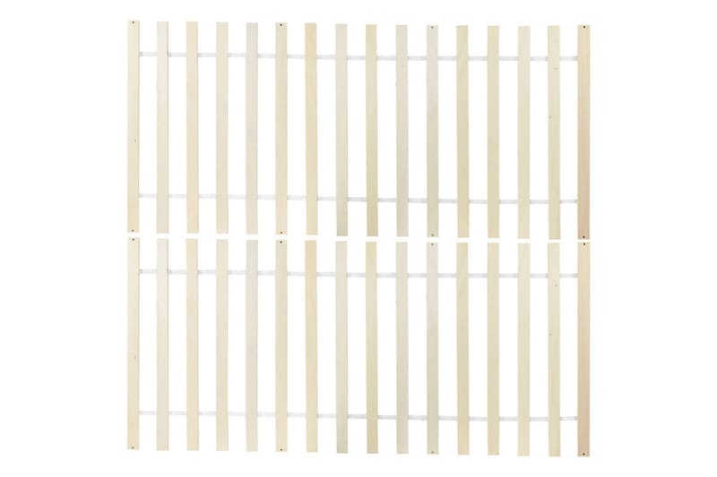 Seng med lamellbunn Mayenne - Mørkt tre, 140x200 cm - Møbler - Senger - Sengeramme & sengestamme