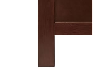 Seng med lamellbunn Mayenne - Mørkt tre, 180x200 cm - Møbler - Senger - Sengeramme & sengestamme