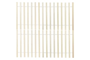 Seng med lamellbunn Mayenne - Mørkt tre, 180x200 cm - Møbler - Senger - Sengeramme & sengestamme