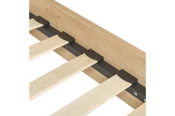 Seng med lamellbunn Monpazier - Lyst tre, 160x200 cm - Møbler - Senger - Sengeramme & sengestamme