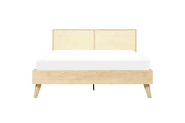 Seng med lamellbunn Monpazier - Lyst tre, 160x200 cm - Møbler - Senger - Sengeramme & sengestamme