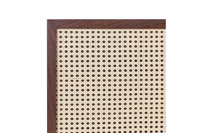 Seng med lamellbunn Monpazier - Mørkt tre, 140x200 cm - Møbler - Senger - Sengeramme & sengestamme