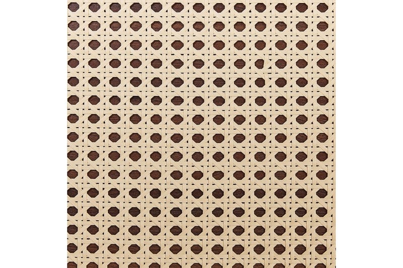 Seng med lamellbunn Monpazier - Mørkt tre, 140x200 cm - Møbler - Senger - Sengeramme & sengestamme