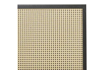 Seng med lamellbunn Monpazier - Svart, lyst tre, 140x200 cm - Møbler - Senger - Sengeramme & sengestamme