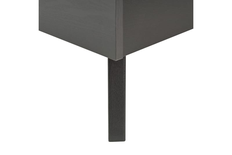 Seng med lamellbunn Monpazier - Svart, lyst tre, 160x200 cm - Møbler - Senger - Sengeramme & sengestamme