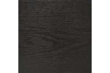Seng med lamellbunn Monpazier - Svart, lyst tre, 160x200 cm - Møbler - Senger - Sengeramme & sengestamme