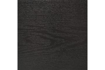 Seng med lamellbunn Monpazier - Svart, lyst tre, 180x200 cm - Møbler - Senger - Sengeramme & sengestamme