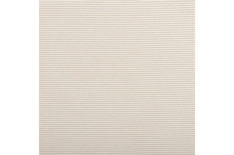 Seng med lamellbunn Valognes - Lysebeige, svart, Lys beige, svart, 180x200 cm - Møbler - Senger - Sengeramme & sengestamme
