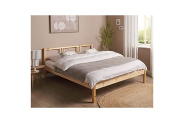 Seng med lamellbunn Vannes - 160x200 cm - Møbler - Senger - Sengeramme & sengestamme