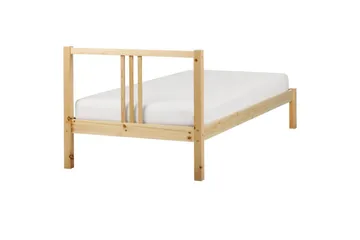 Seng med lamellbunn Vannes - 90x200 cm - Møbler - Senger - Sengeramme & sengestamme