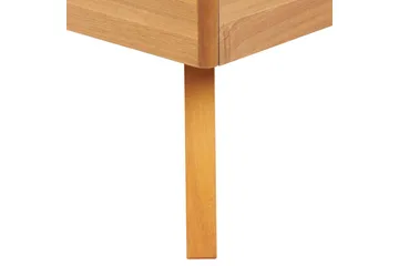 Seng med lamellbunn Poissy - Lyst tre, beige, 180x200 cm - Møbler - Senger - Sengeramme & sengestamme