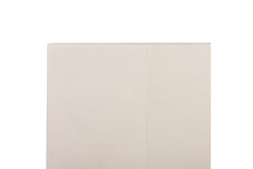 Seng med lamellramme Albi - Beige, svart/Polyester, 140x200 cm - Møbler - Senger - Sengeramme & sengestamme