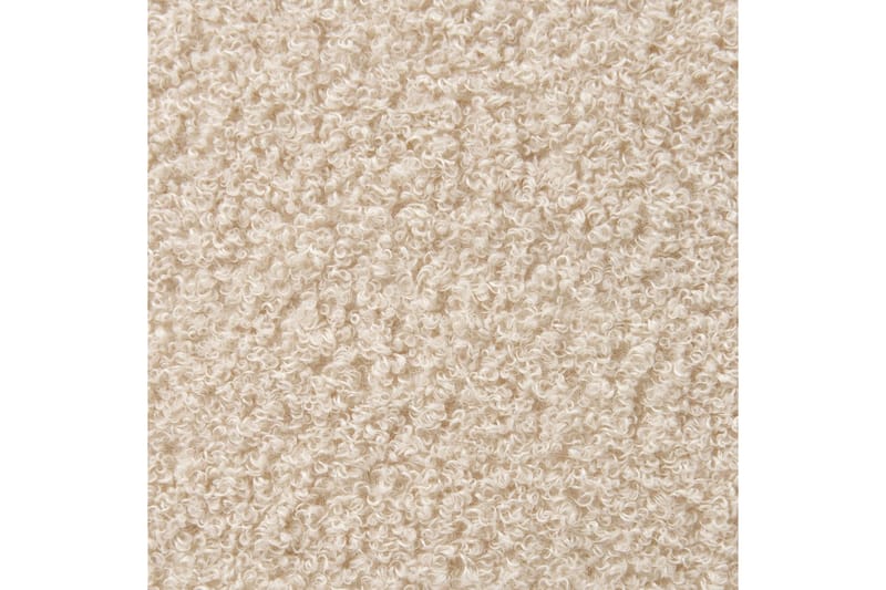 Seng med lamellramme Ambillou - Beige, svart, 140x200 cm - Møbler - Senger - Sengeramme & sengestamme