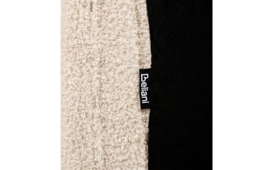 Seng med lamellramme Ambillou - Beige, svart, 140x200 cm - Møbler - Senger - Sengeramme & sengestamme