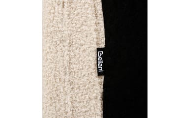Seng med lamellramme Ambillou - Beige, svart, 180x200 cm - Møbler - Senger - Sengeramme & sengestamme