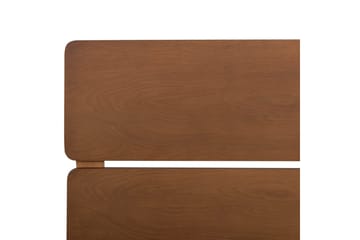 Seng med lamellramme Boisset - Brun/Gummitre, 160x200 cm - Møbler - Senger - Sengeramme & sengestamme