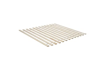 Seng med lamellramme Boisset - Brun/Gummitre, 180x200 cm - Møbler - Senger - Sengeramme & sengestamme