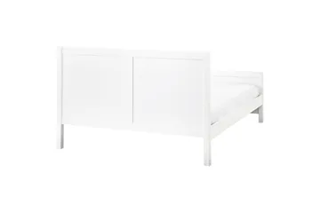 Seng med lamellramme Champagnat - Hvit, 140x200 cm - Møbler - Senger - Sengeramme & sengestamme