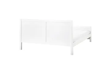 Seng med lamellramme Champagnat - Hvit, 180x200 cm - Møbler - Senger - Sengeramme & sengestamme