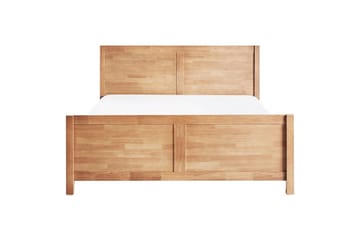 Seng med lamellramme Champagnat - Lyst tre, 160x200 cm - Møbler - Senger - Sengeramme & sengestamme