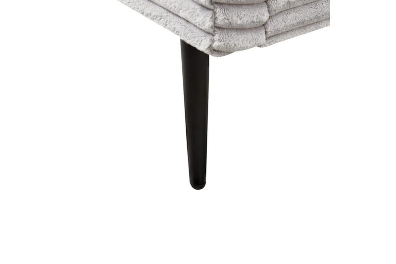 Seng med lamellramme Flayat - Grå, svart, 140x200 cm - Møbler - Senger - Sengeramme & sengestamme