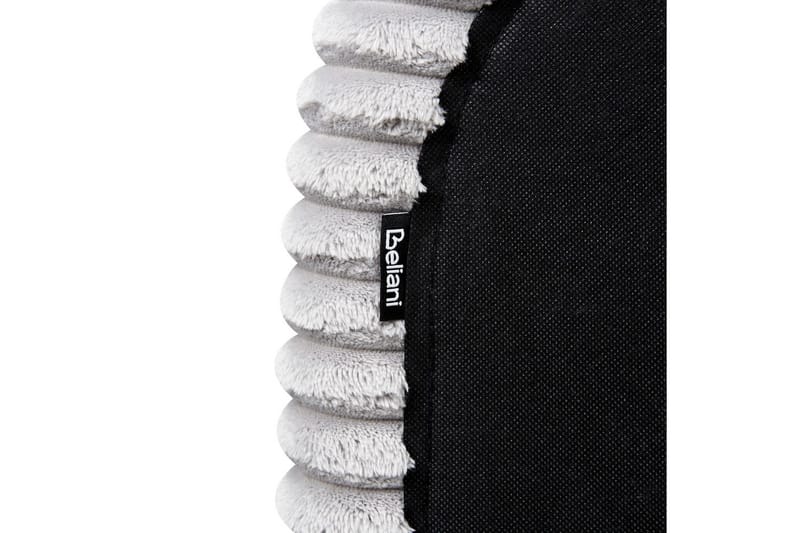 Seng med lamellramme Flayat - Grå, svart, 140x200 cm - Møbler - Senger - Sengeramme & sengestamme